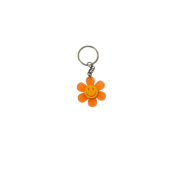 Orange Flower Keychain - Picture 1 of 2